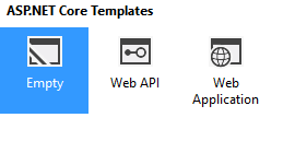 visual-studio-core-project-templates