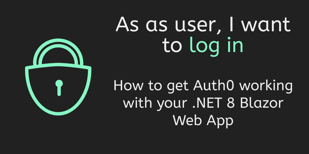 Simpler Auth For Blazor Web Apps With Auth0 Simpler Auth For Blazor Web Apps With Auth0